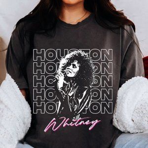 Whitney 90s Houston Tshirt, Whiney Vintage T-shirt, Houston Music T-shirt, Rock